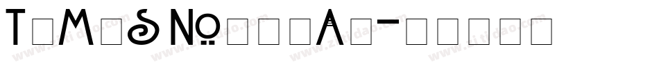 Temps Nouveau字体转换